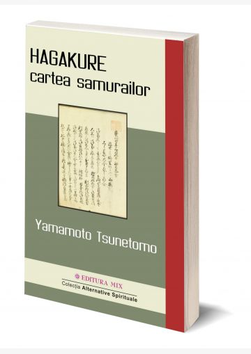 Coperta 3D a cărții "HAGAKURE - cartea samurailor"