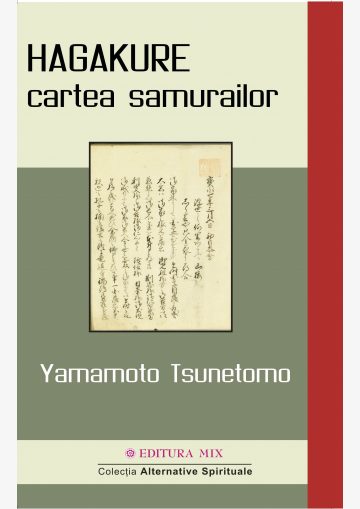 Coperta 1 a cărții "HAGAKURE - cartea samurailor"