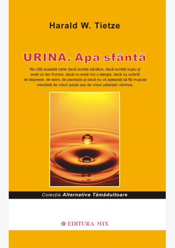 Coperta 1 a cărții "Urina. Apa sfântă"
